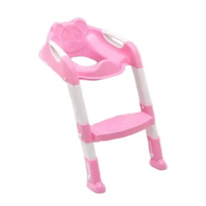 Kids Potty Training Seat Toddler Toilet Seat with Step Stool Ladder -Comfortable Safe Potty Seat Potty Chair with Anti-Slip Pads