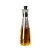 Import kitchen 550ml clear Round Glass Olive Oil Bottle For Home Used from China