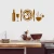 Import Kitchen Restaurant Window Home Decor Tableware Coffee Wine Glass Wine PVC Sticker Removable Room Decor 3d Wall Stickers from China