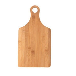 Kitchenware creative wood cutting board bamboo chopping block with handle wooden pizza plates