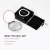 Import KOMAES Factor Price Travel Makeup Mirror 1x/3x Magnifying Double Side Portable Folding LED Travel Mirror from China