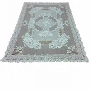 Lace Table Cover Waterproof PVC Plastic Spillproof Peva Heavy Duty Farm Oil Proof Wipeable Tablecloth Best Selling on Amazon