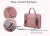 Lady style business bag briefcase girls trendy laptop bag