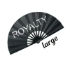 Large Folding Hand Rave Fan Clack Neon Customized Blacklight UV Responsive Fans