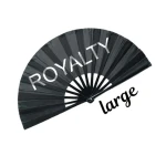 Large Folding Hand Rave Fan Clack Neon Customized Blacklight UV Responsive Fans