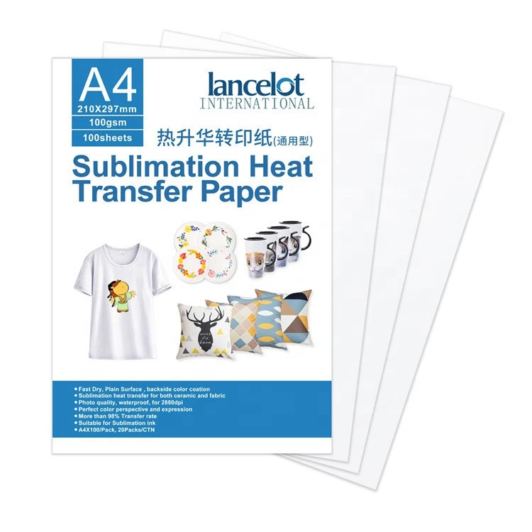 Wholesale 100 Sheets Of A4 Heat Transfer Paper For Inkjet Printer