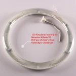 LED D300 ring lamp housing kit for ceiling light accessory