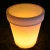 Import led flower pot Special Design led decoration light for planter plastic vases from China