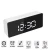 Import led mirror table digital alarm clock from China