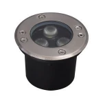 Led Round Recessed Spotlight In Ground Show Light Good Price Stair Step 3W LED Underground Light