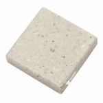 light grey artificial stone with tiny spot quartz slab new color for sale