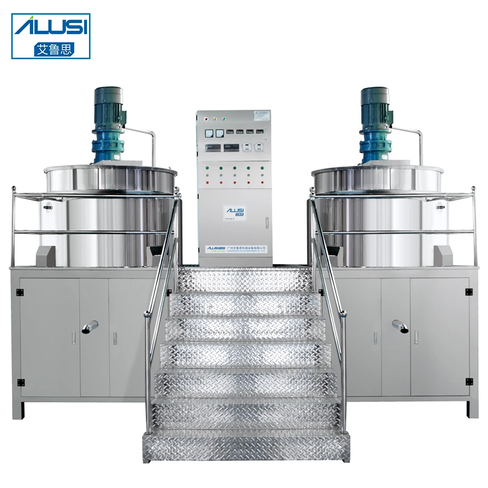 Liquid detergent production line, liquid detergent making machine, liquid soap mixing machine