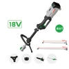 Lithium battery 18v cordless multi-function brush cutter with pole saw and hedge trimmer multifunction trimmer