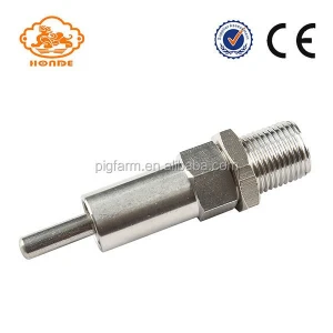 Livestock Equipment Stainless Steel Automatic Hog Used Nipple Drinker For Pig Farm