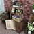 Import Living Room Furniture Bookcase Rural antique Magazine rack Multi-functional Idyllic frame from China