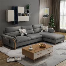 living room luxury design fabric sofa