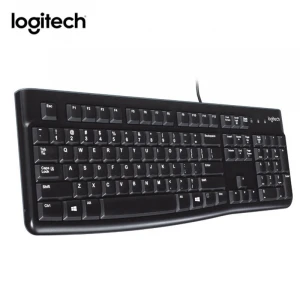 Logitech K120 USB Wired Keyboard 104 keys Full Size Keyboard for Desktop Laptop