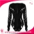 Import Long Sleeve Black Zipper Womens Erotic Thong Jumpsuit PVC Faux Leather Catsuit Stripper Pole Leotard Skeleton Bodysuit Club from China