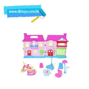 Lovely Furniture Toys Villa Toys With Flashing Light And Music
