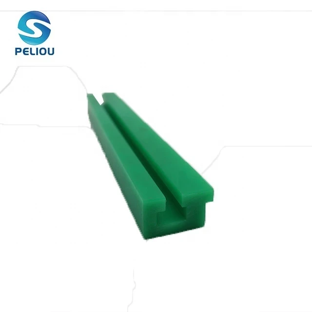 Low friction coefficient hardness uhmwpe hdpe polyethylene plastic guide rail wear strip