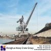 Low price floating dock sea port heavy lifting portal crane