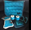 Low price Matching Saddle pad set with Halter Lead Horse boots Bell Boots & Ear Bo/horse saddle pad/saddle pad horse