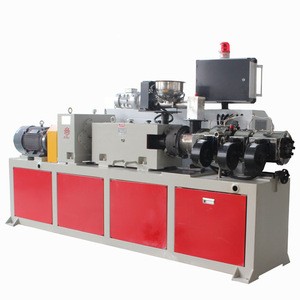 Low Price PVC Extruder 30-1000kg/h PVC Plastic Conicial Twin Screw Extruder