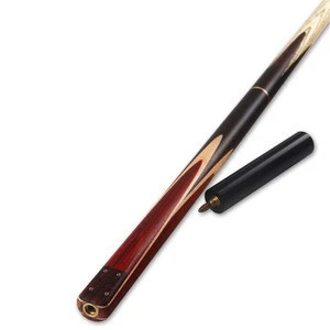 Lowest Factory price 3/4-pc rosewood snooker cue, High quality Wholesale snooker billiard pool cue