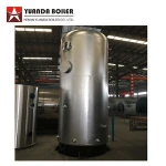 LSG small vertical coal wood firewood biomass pellet fired steam boiler price