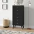 Import luxury dresser furniture modern wooden high gloss white bedroom 5 drawers dresser from China