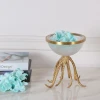 LUXURY INTERIOR METAL HOME DECORATIVE ACCESSORIES GLASS ROOM DECORATIONS PIECES WHOLESALE BRASS FRUIT BOWLS TABLE HOME DECOR