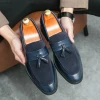 Luxury Men Loafers Shoes Slip On Casual Shoes Man Party dress Shoes wedding Formal Zapatos Hombre Plus Size 38-46