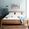 LZ luxury bed used wholesale luxury 3-piece vintage washed pure linen duvet cover