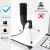 Import m1 pro streaming usb microphone metal condenser microphones for laptop computer recording studio streaming youtube tiktok from China