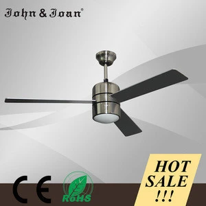 Made in China 48 Inch modern orient national remote control decorative big AC electric remote control ceiling fan with light
