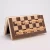 Import Magnetic Wooden Folding Chess Set Felted Game Board Interior Storage Adult Kids Gift Family Game Chess Board from China