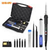 Maixi Factory Supply Welding Tool  High Quality LCD Digital Display Customise  Ceramic Heated Core  Soldering Iron Tools Set