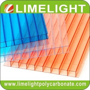 Makrolon Bayer resin polycarbonate sheet PC panel sun sheet with UV layer