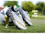 Man Cleats Soccer Shoes Outdoor Team Sports  Football Boots for kid Training Sneakers Children size 31-45