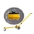 Import Manhole Cover Lifting Arms Magnetic Lid Lifter Collapsible for Easy Storage and Transportation from China