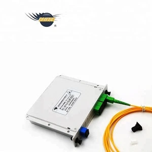 Manufacturer SC APC coupler 1 x 4 ABS box PLC optical splitter fiber optic equipment