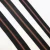 Import Manufacturer Wholesale Classic Design Black and white stripe elastic belt polyester from China