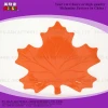 Maple Leaf Shape Embossed Melamine Plate Melamine Snack Plate Dinnerware With Various Colors