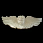 Marble Cherub With Big Wings Art Wall Decor