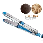 March expo 2021 Beauty Beauty Products Blue Silver Best Hair Straightener Flat Iron Hair Straightener