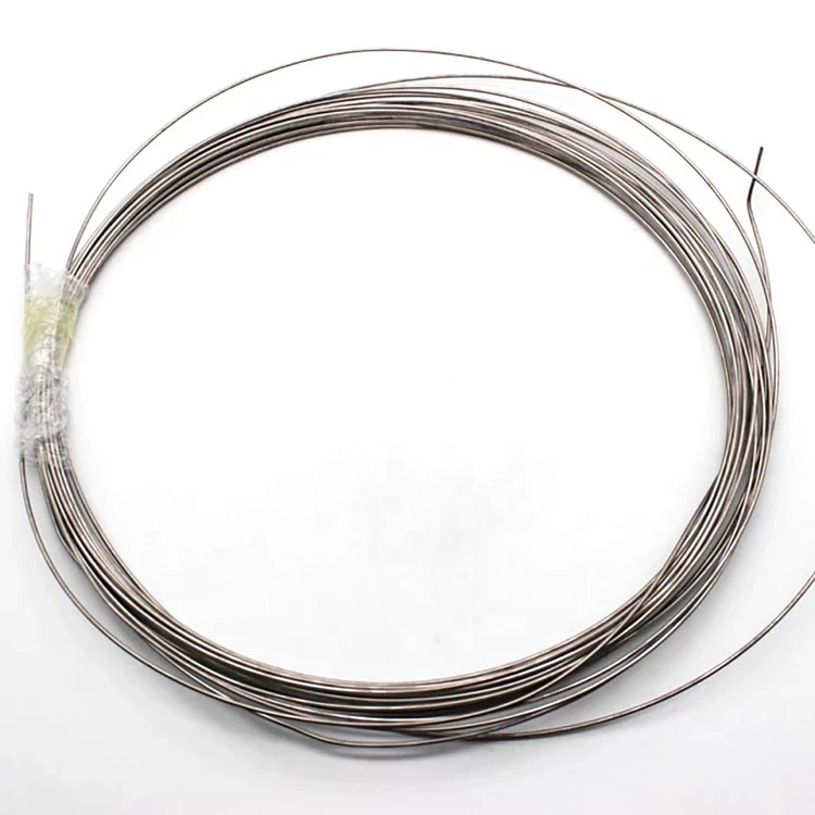 Medical grade ASTM F2063 Nitinol Shape Memory Alloy Thin Titanium Wire