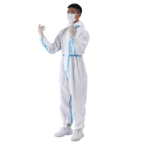 Medical Use Disposable Protection Suit Safety Equipment Protectively Coverall PPE Safety Products