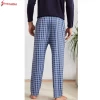 Men Random Plaid Pajama Pants High Quality Men Sleep Pants Wholesale OEM Plaid Cotton Trousers Soft Fabric Mens Pajama Pants