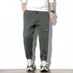 Men's outdoor clothes Fashion casual pants Jogging sports pants Hiking trousers Patchwork Sweatpants mens Wei pants for clothing