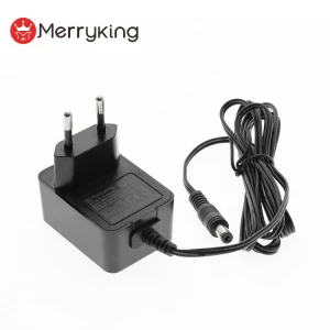 Merryking EU Wall Mount Plug AC DC Adapter 18W 12V 1.5A Power Adapter With CB CE GS